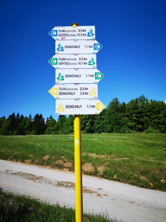Certifikát, hodnocení, plakát nebo jiný dokument vystavený v ubytování Apartmanovy Dom Triangel