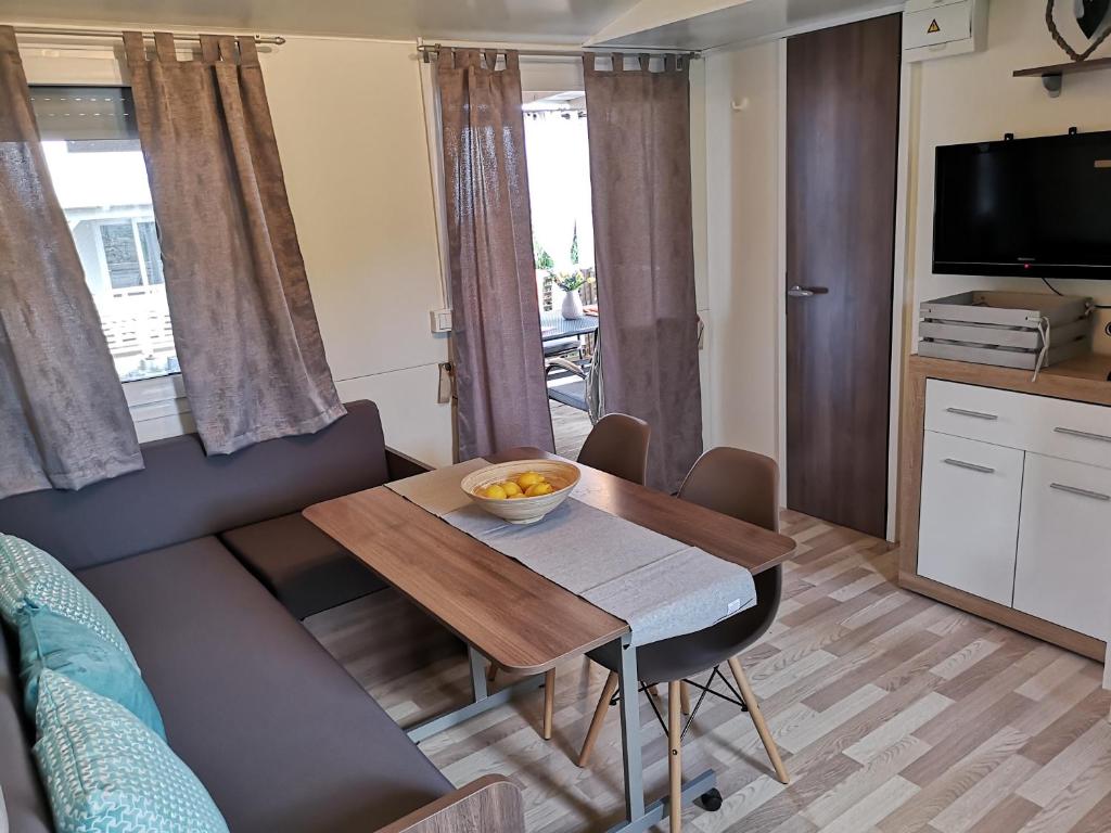 Posezení v ubytování Mobile homes Marita
