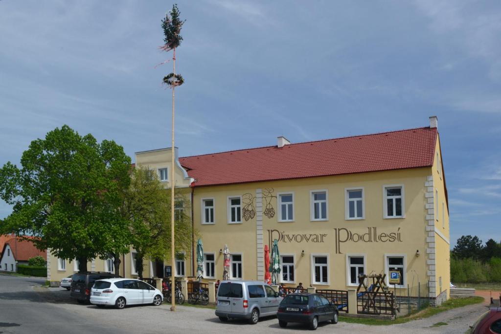 Budova, kde se penzion nachází
