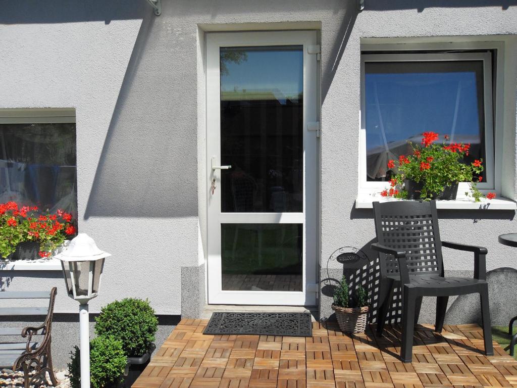 Balkon lub taras w obiekcie APARTAMENT MILA