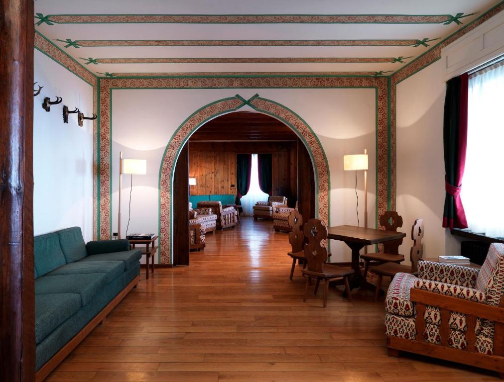 Posezení v ubytování Albergo Ristorante Bucaneve