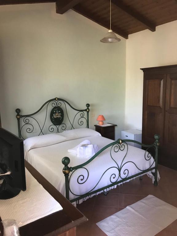 Postel nebo postele na pokoji v ubytování Hotel Belvedere