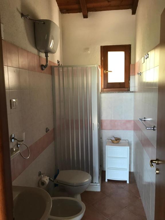 Koupelna v ubytování Hotel Belvedere