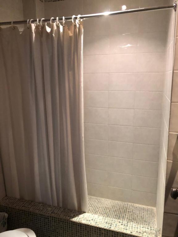 Koupelna v ubytování Hotel Discovery