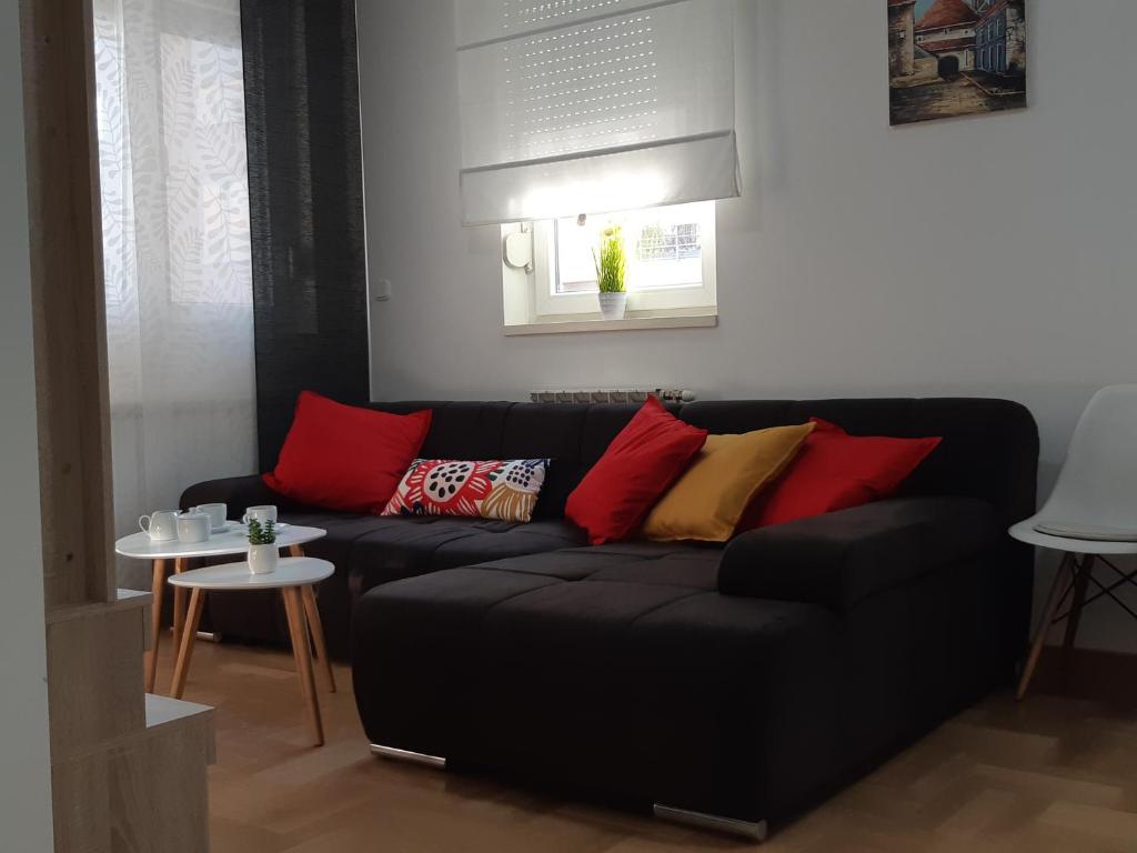 Posedenie v ubytovaní Apartment with garage Lavici