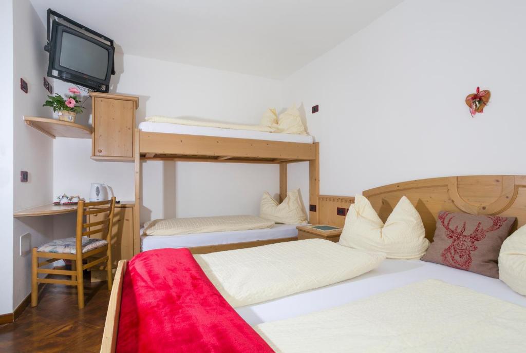 Postel nebo postele na pokoji v ubytování Jägerhaus