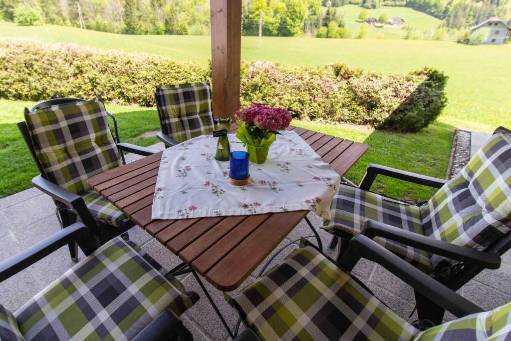 Zahrada ubytování Ferienwohnung Claudia