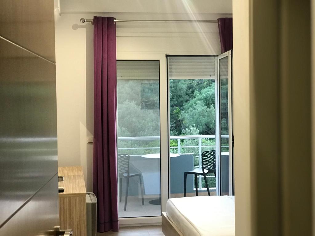 Balkón nebo terasa v ubytování VIAL Rooms