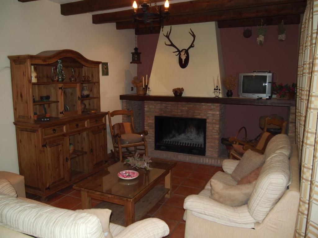 Posezení v ubytování Vivienda Turística Rural Casa Camilo