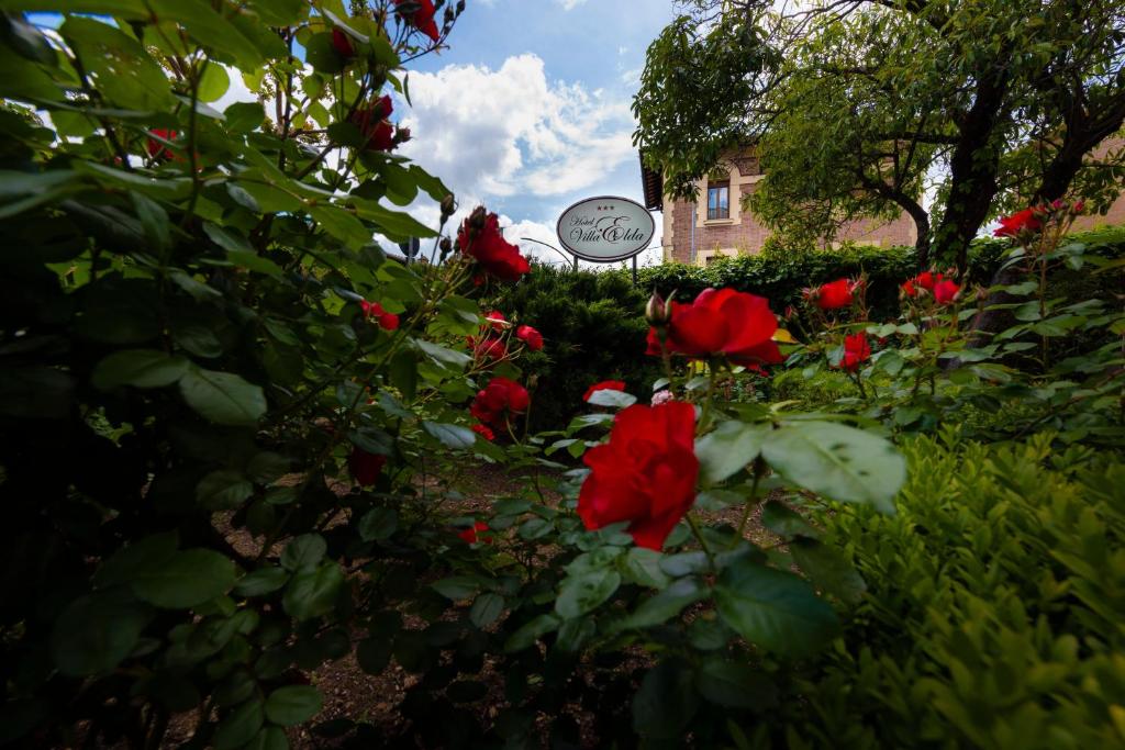 Vonkajšia záhrada v ubytovaní Villa Elda Boutique Hotel