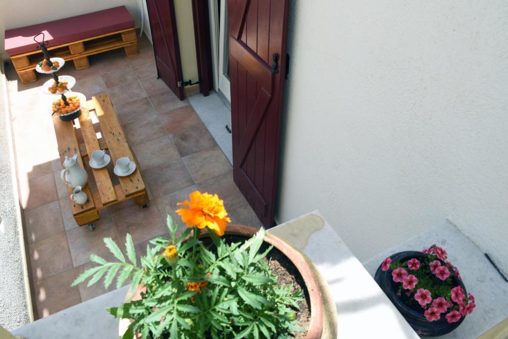 Zdjęcie z galerii obiektu Little Yard Studios & Apartments #1 w mieście Naksos