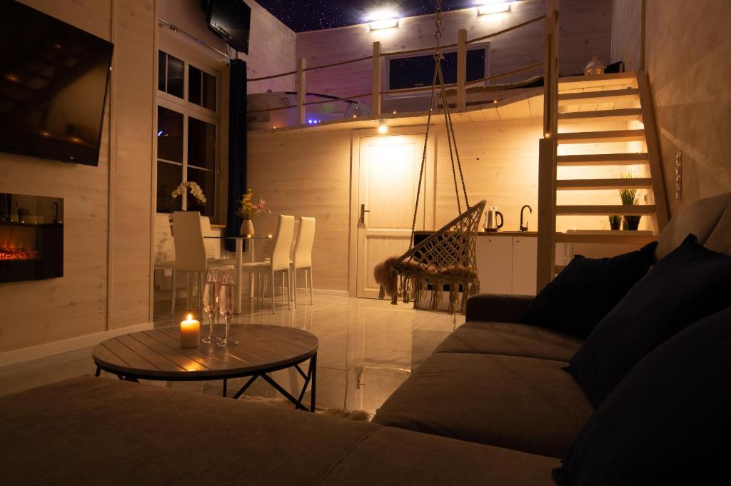 Posedenie v ubytovaní Apartament Plus