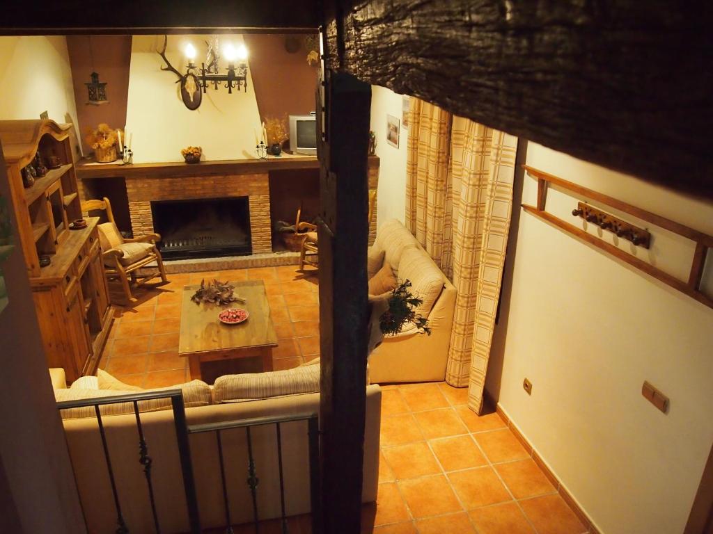 Posezení v ubytování Vivienda Turística Rural Casa Camilo