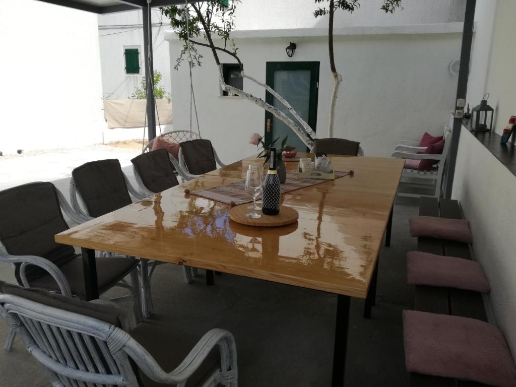 Posezení v ubytování Apartments Vrime