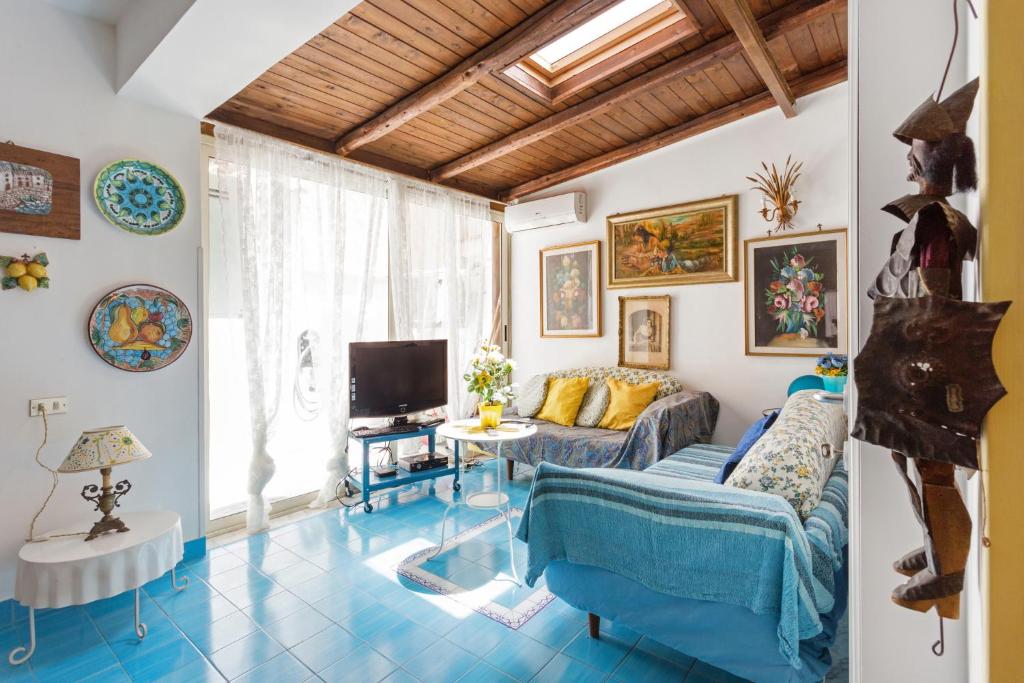 Posedenie v ubytovaní Splendida Casa A Taormina " Casa di Anna "