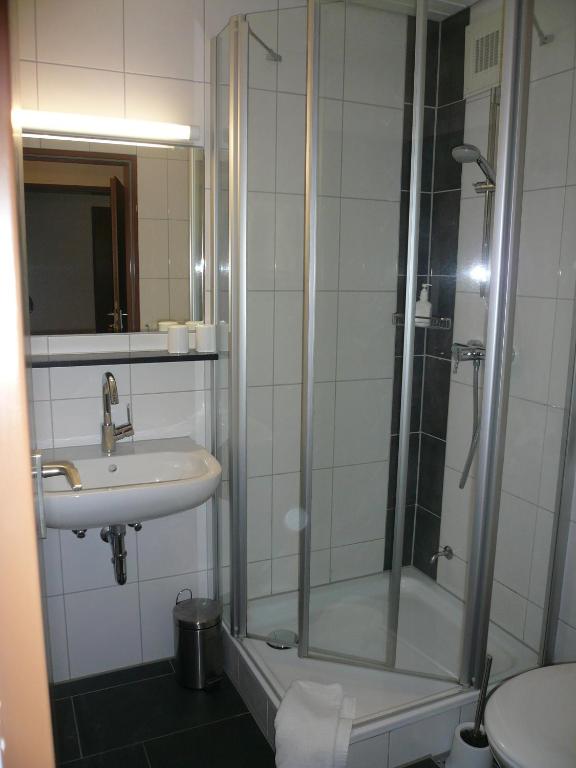 Koupelna v ubytování Gasthof Hotel Engel