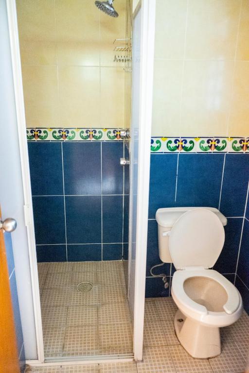 Koupelna v ubytování Casa Vilasanta