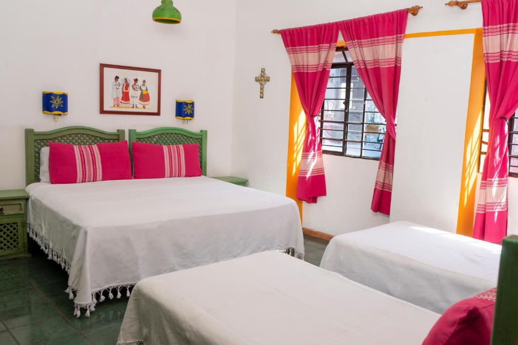 Postel nebo postele na pokoji v ubytování Casa Vilasanta