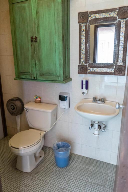 Koupelna v ubytování Casa Vilasanta