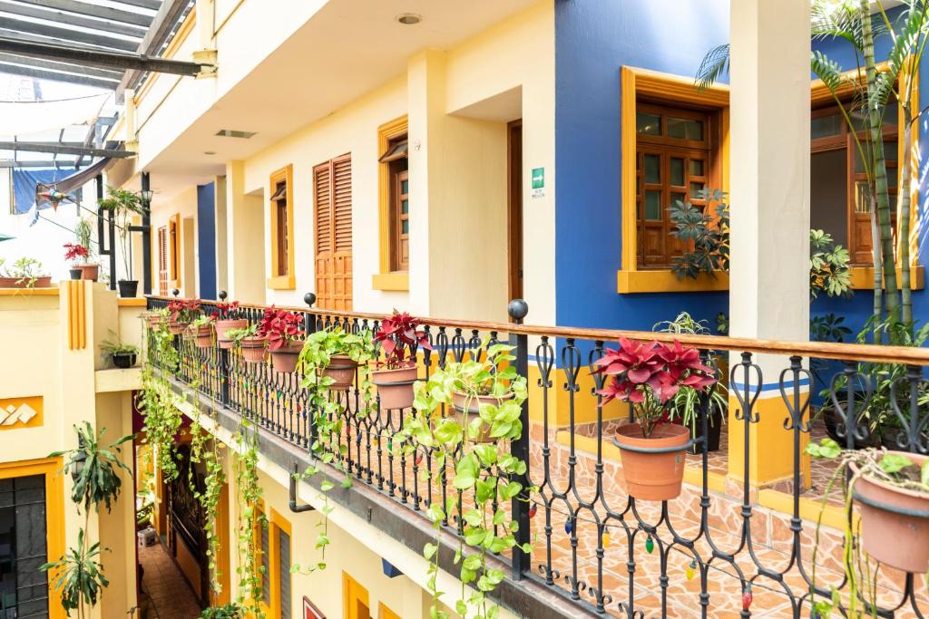 Balkón nebo terasa v ubytování Casa Vilasanta