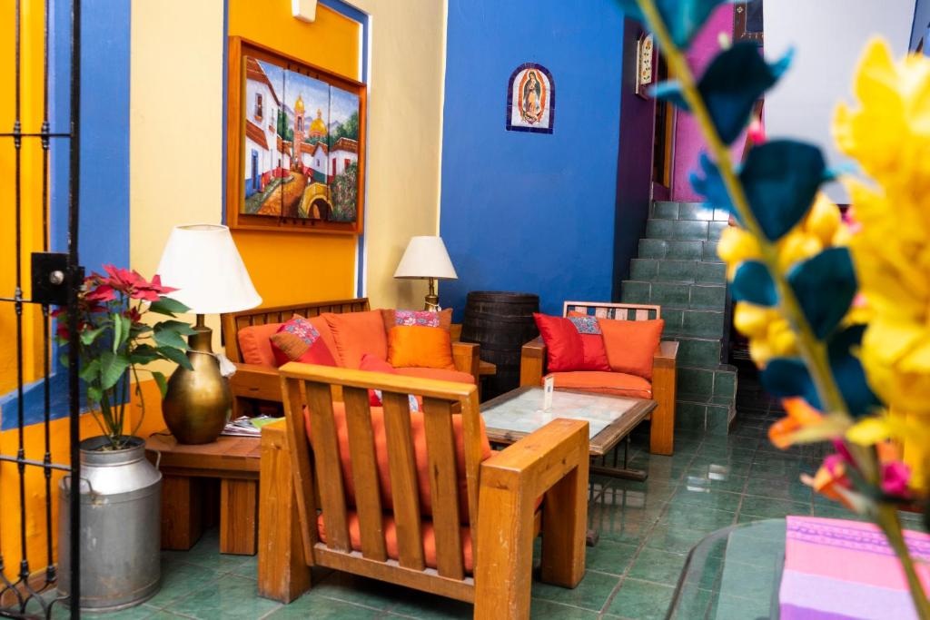 Posezení v ubytování Casa Vilasanta