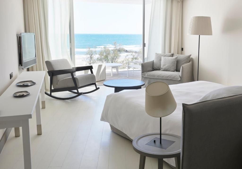 Posezení v ubytování Hôtel Plage Palace & Spa