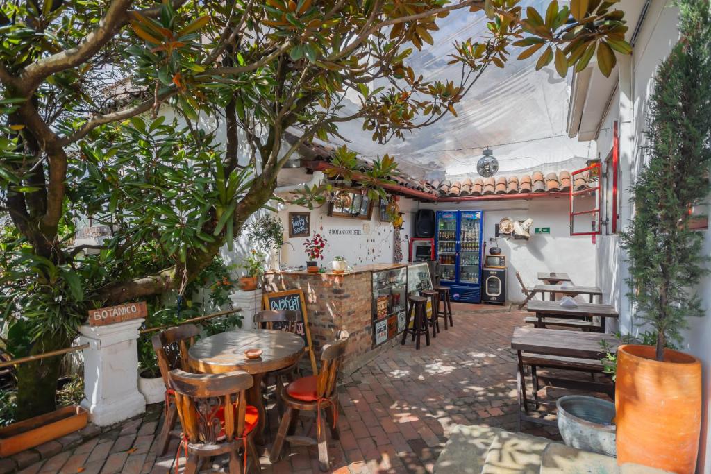 Restaurace v ubytování Botanico Hostel