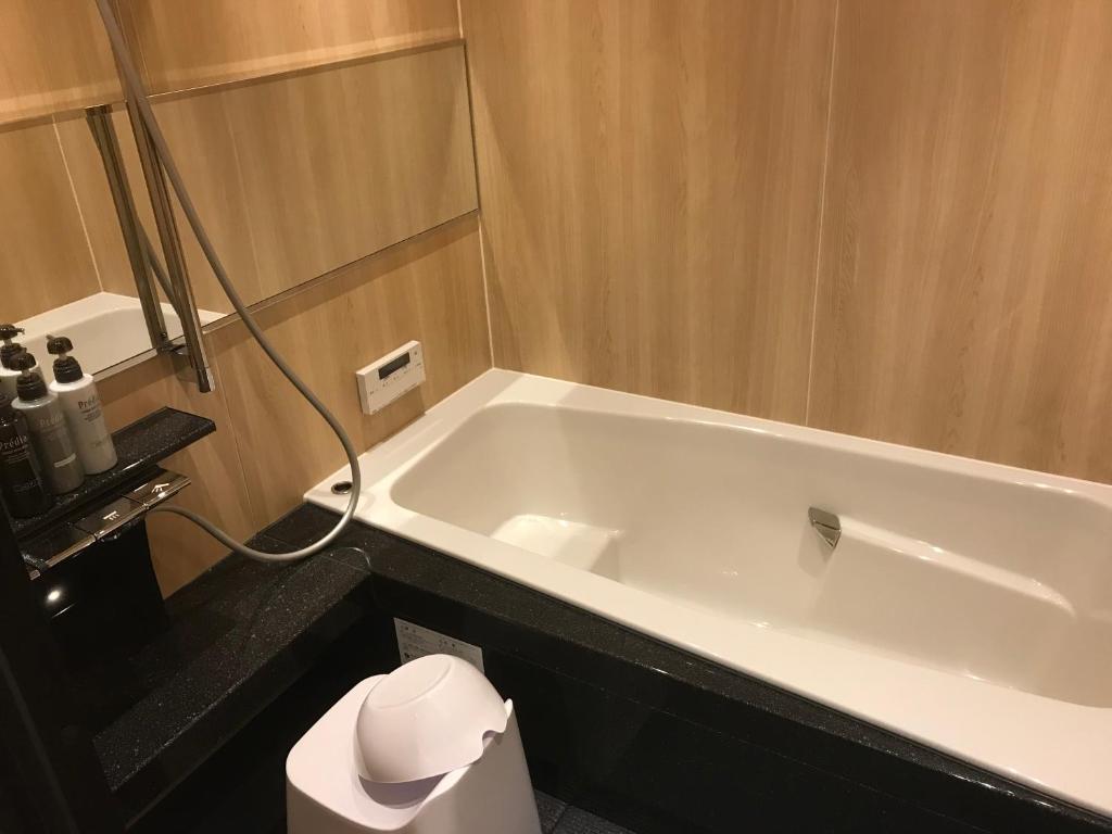 Koupelna v ubytování Hotel Yururito Osaka