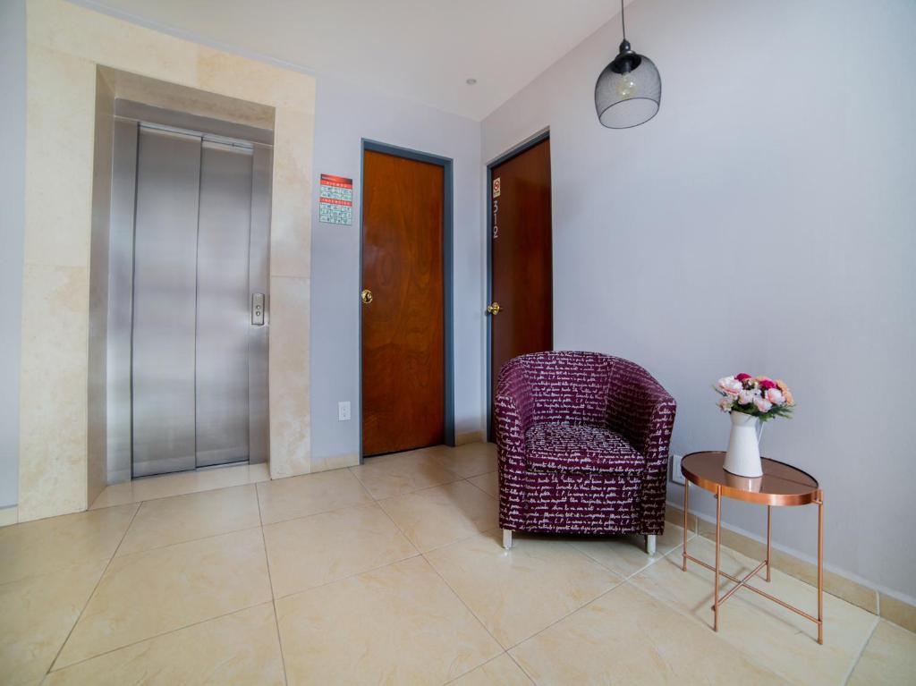 Posezení v ubytování Hotel Monarca