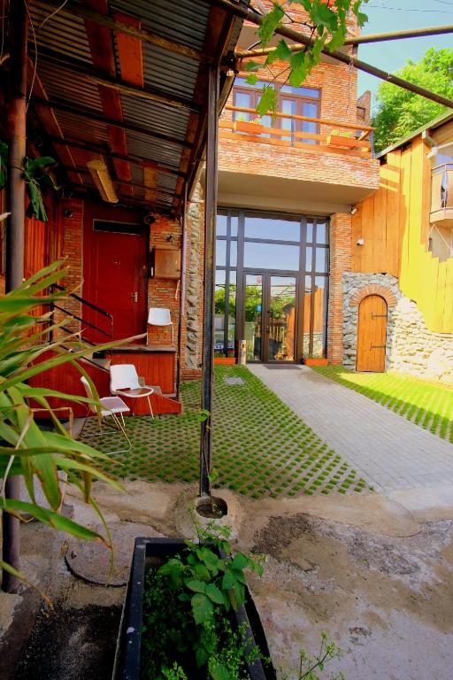 Zahrada ubytování Guest House Gege