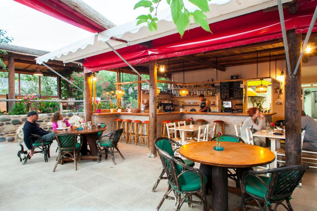 Restaurace v ubytování Mythos Suites Diskos