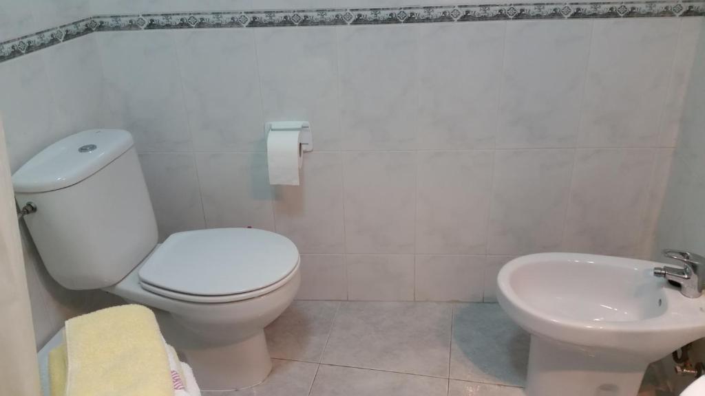 Kúpeľňa v ubytovaní Apartamentos Timón Puerto