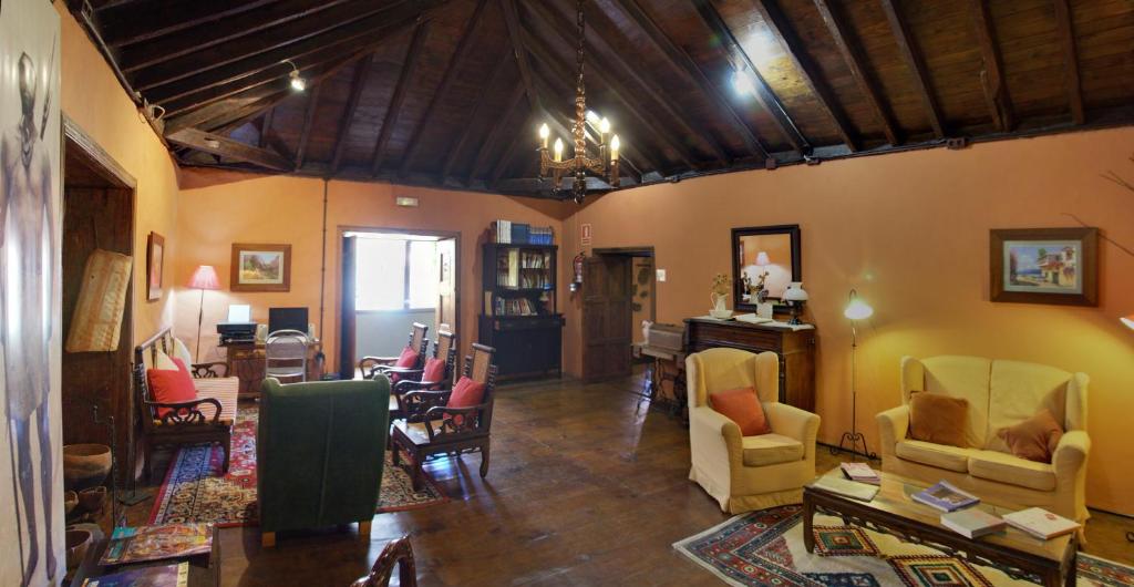 Posezení v ubytování Hotel Rural Orotava