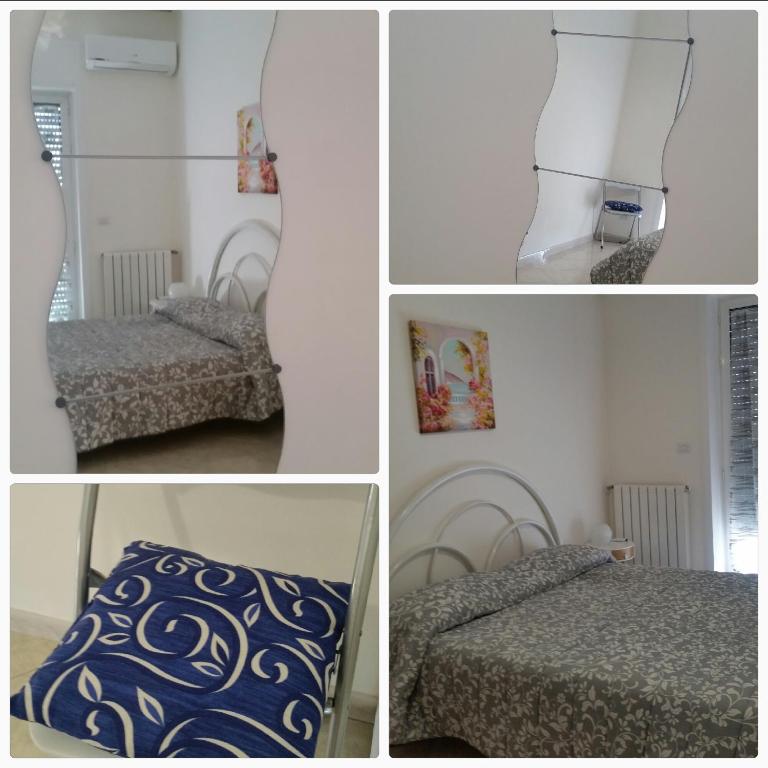 A bed or beds in a room at Il Soffione Home