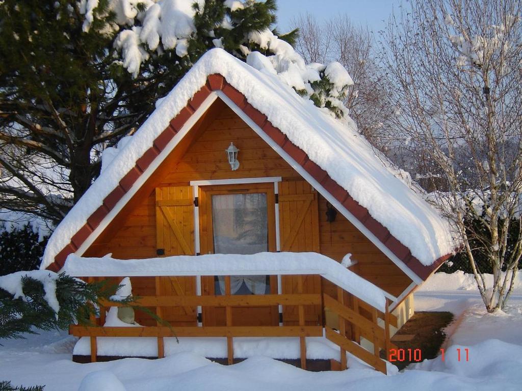 Gîte et Chambre D'hôte v zimě