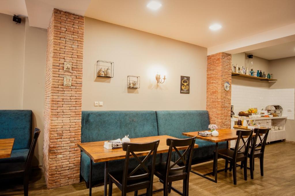 Posezení v ubytování Chalet Mestia