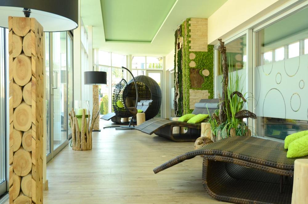 Posezení v ubytování Aktiv- und Wellnesshotel Gutjahr