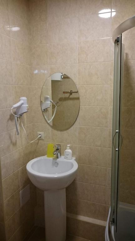 Koupelna v ubytování DzhaNat Hotel