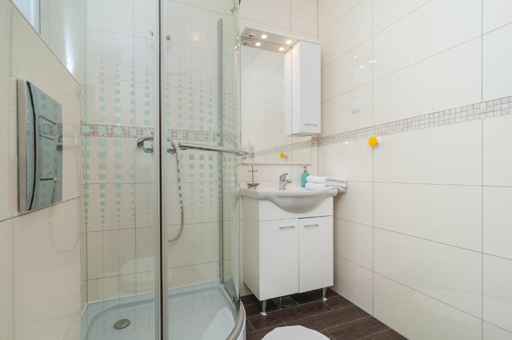 Koupelna v ubytování Villa Juraj