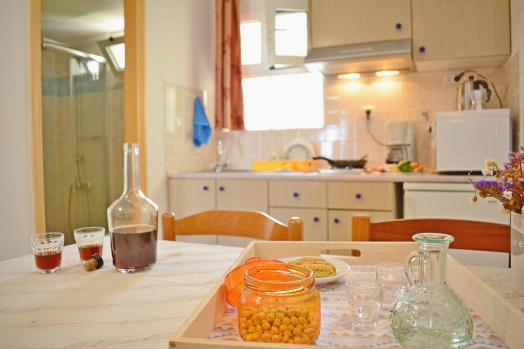 Kuchyňa alebo kuchynka v ubytovaní Melina's House
