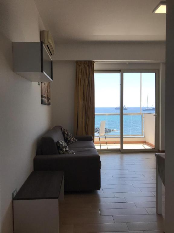 Posezení v ubytování IG-Tysandros Hotel Apartments