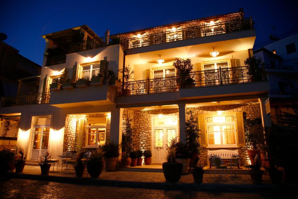 Budova, kde se bed and breakfast nachází