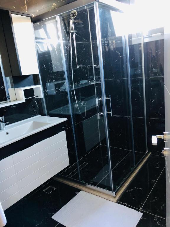 Koupelna v ubytování AdaHan Family Rooms Gocek