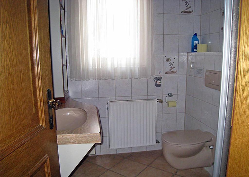 Kúpeľňa v ubytovaní Gästehaus Steiner