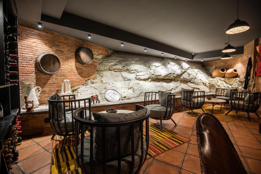 Posezení v ubytování Hotel Adamo
