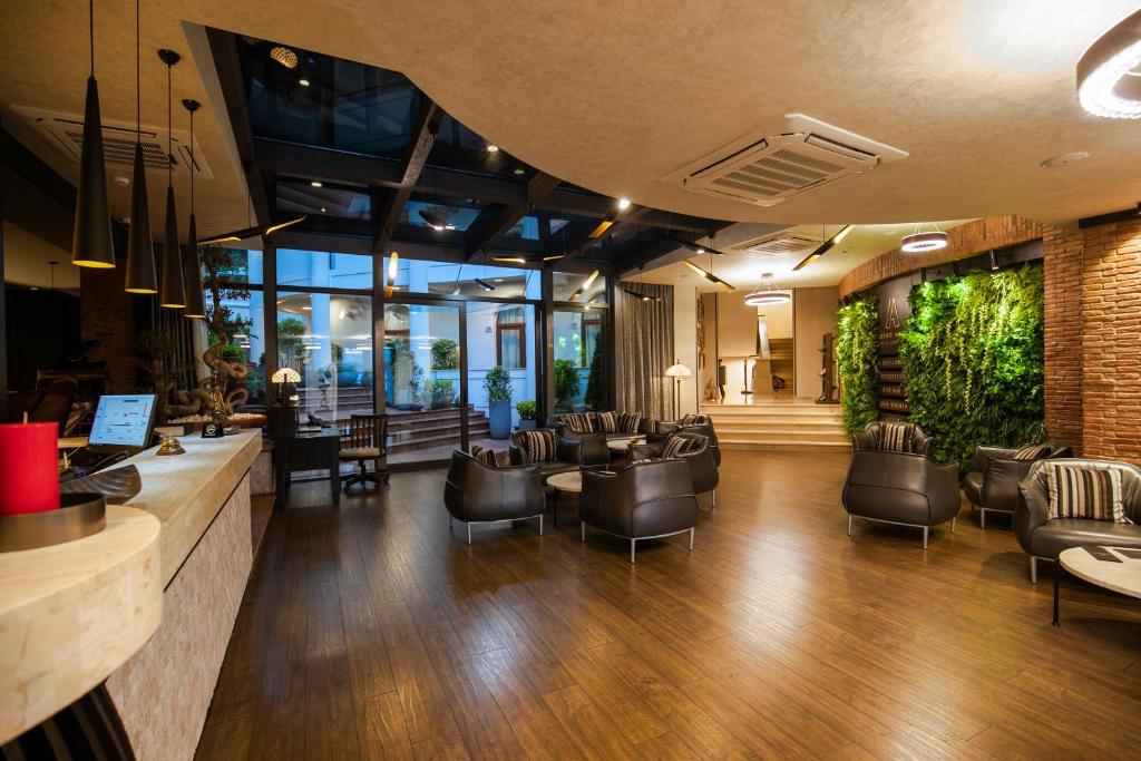 Posezení v ubytování Hotel Adamo