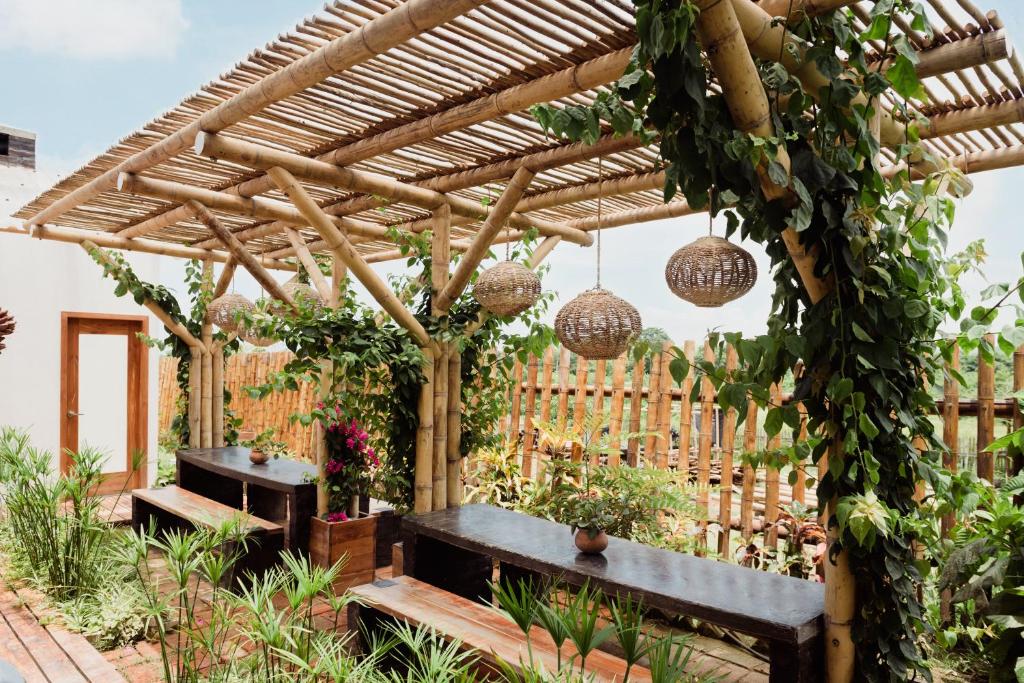 Zahrada ubytování Villas Los Olivos