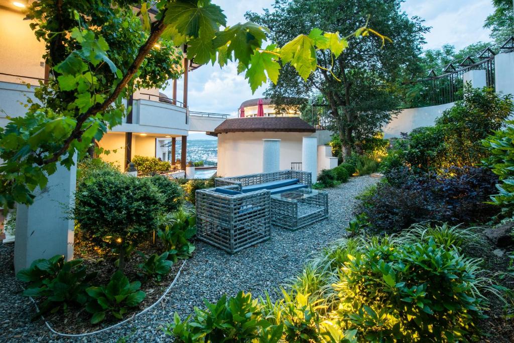 Zahrada ubytování Hotel Adamo
