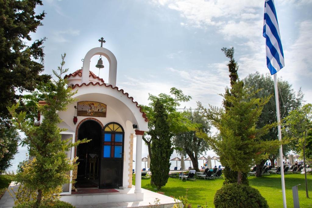Zahrada ubytování Poseidon Palace
