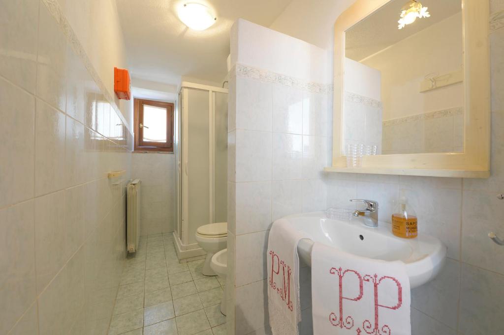 Koupelna v ubytování Casa Vacanze Podere Ugolini
